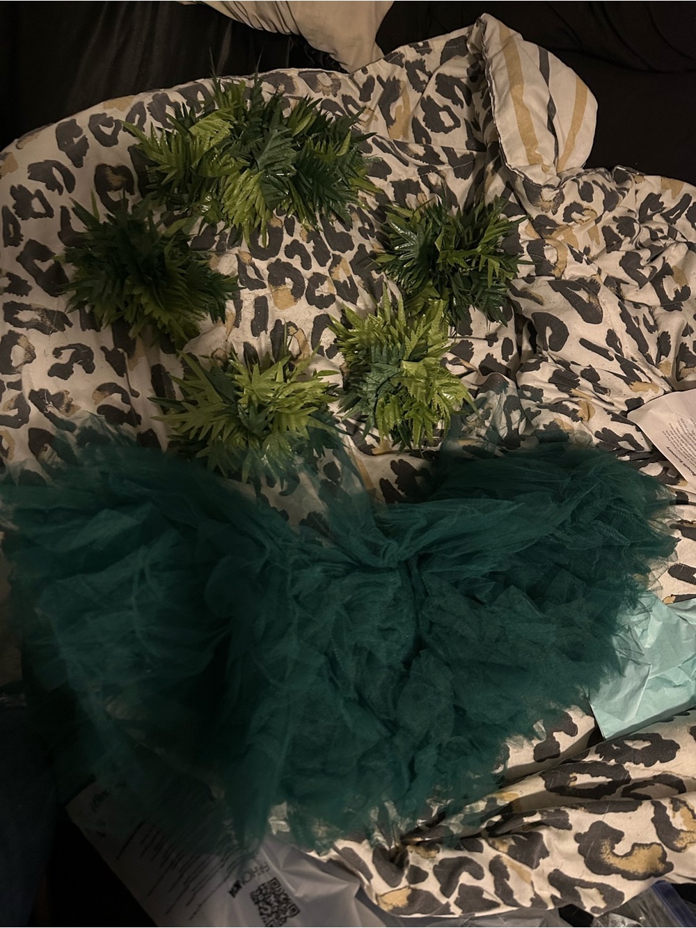 Halloween Rave Outfit Hawaiian Girl